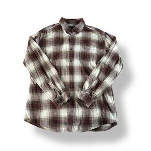 [Croft & Barrow] Brown Flannel Shirt